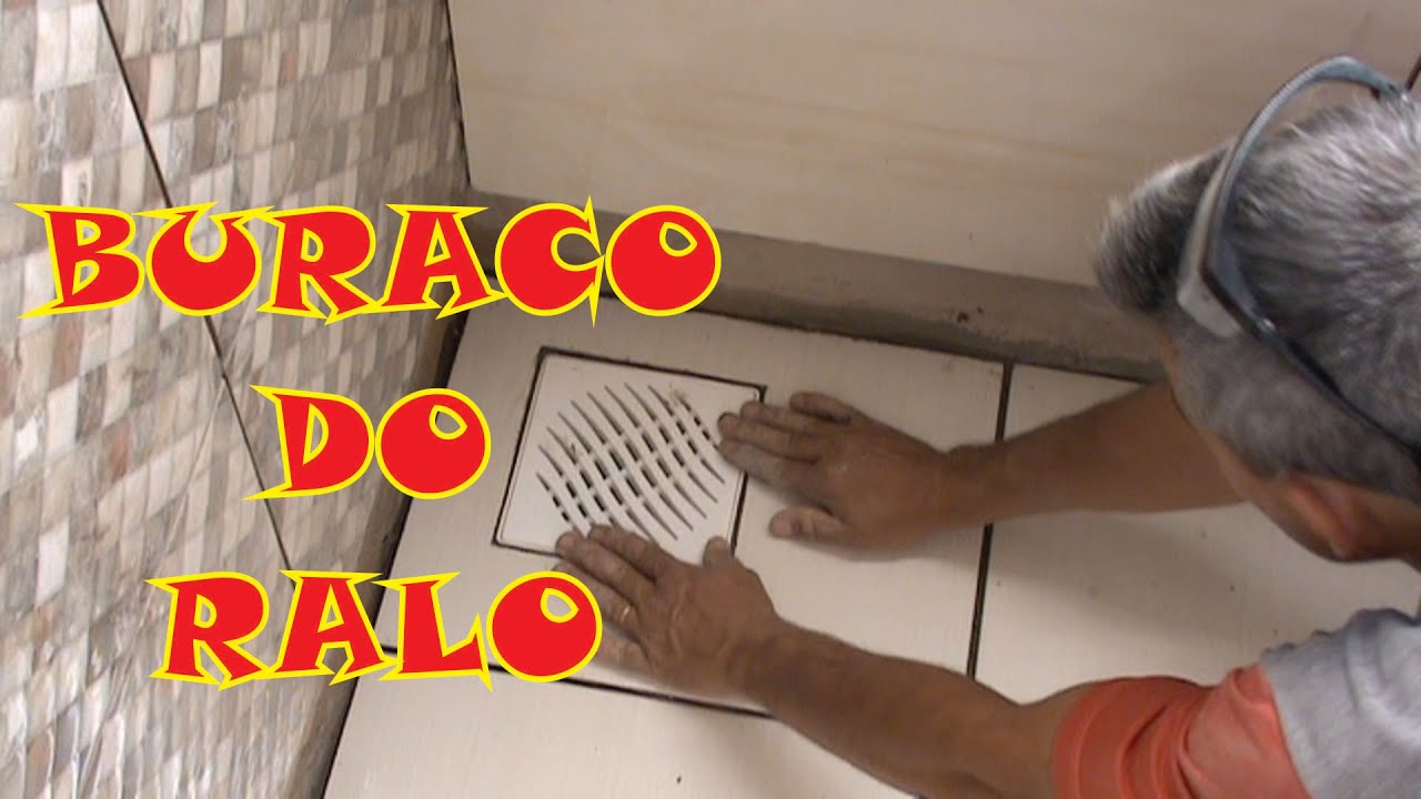 RECORTE DO RALO DO BANHEIRO