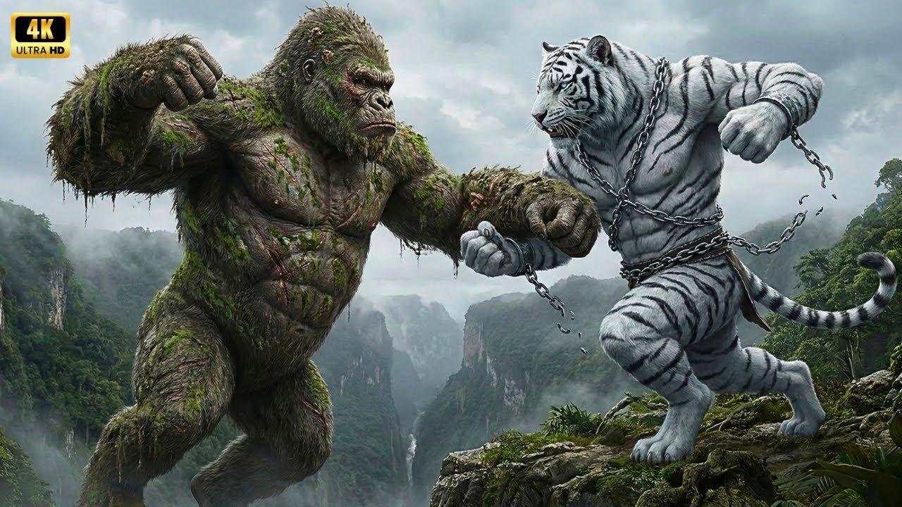 King Kong vs White Tiger Man | The Most Dangerous Hunt Yet (P.1)