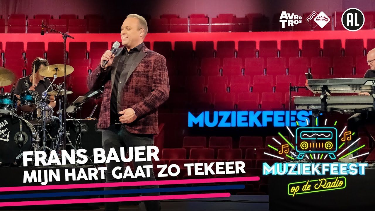 Frans Bauer - Mijn hart gaat zo tekeer • Muziekfeest op de Radio // Sterren NL