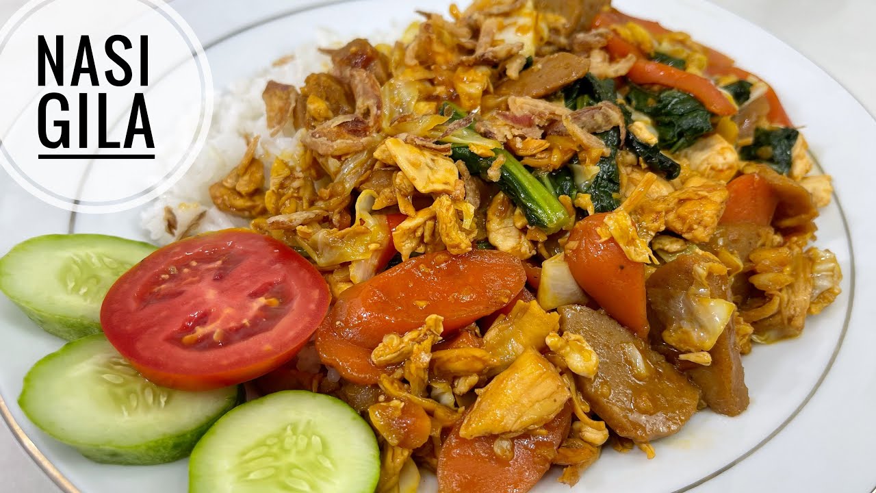 RESEP NASI GILA YANG SUPER GAMPANG DAN ENAK BANGET