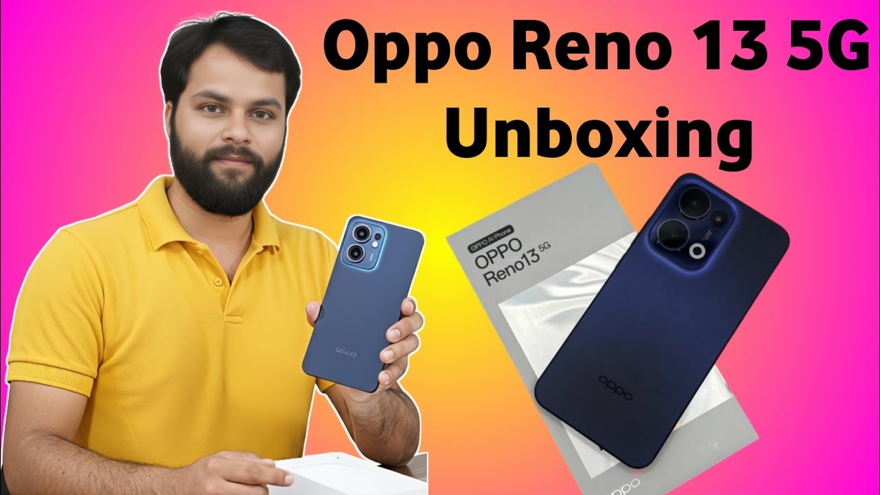 OPPO Reno 13 5g Unboxing