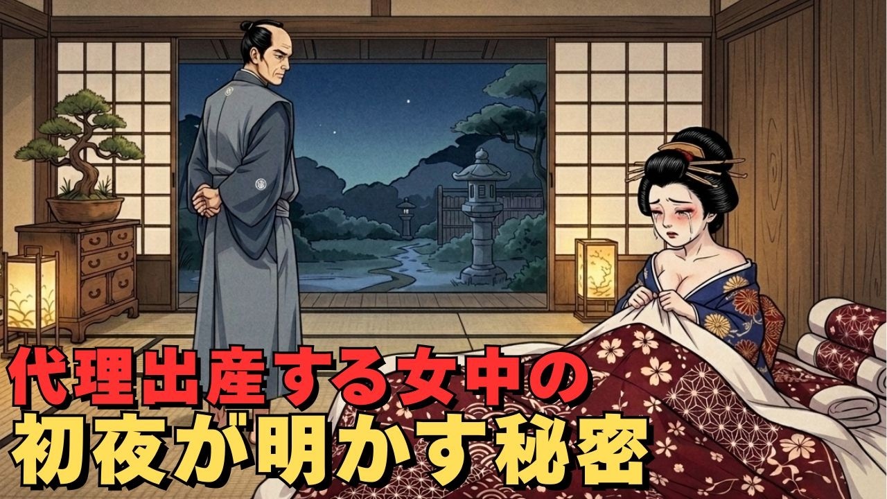 代理出産する女中の初夜｜野談｜昔話｜いきさつ｜笑い話 | 戦国時代
