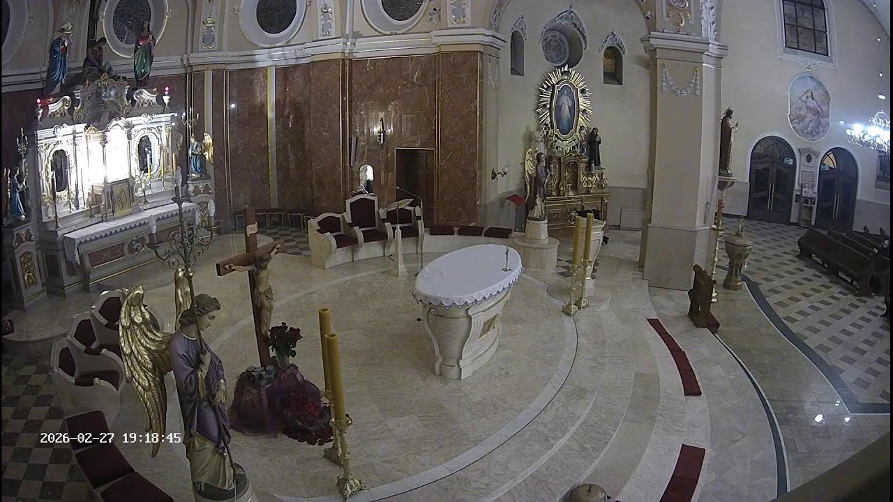 27.02.2026 • 17:45 – Droga krzyżowa i Msza święta z Bazyliki św. Marii Magdaleny w Tychach