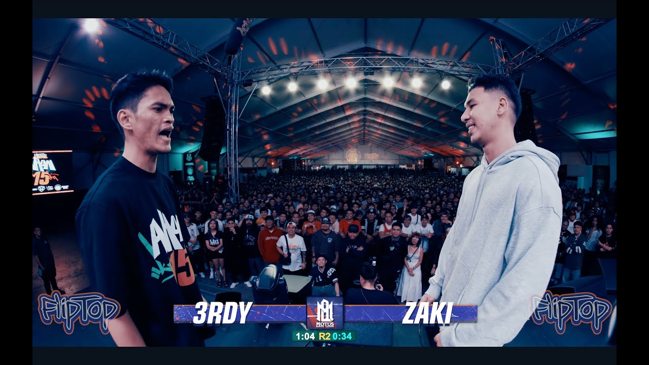 FlipTop - Zaki vs 3rdy