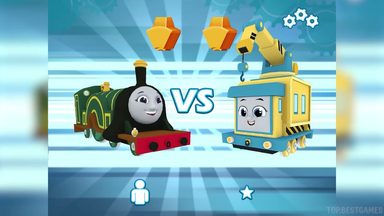 Thomas & Friends Magical Tracks! 🌈🚦✨ Emily VS Carly in Super Fun Race Track!
