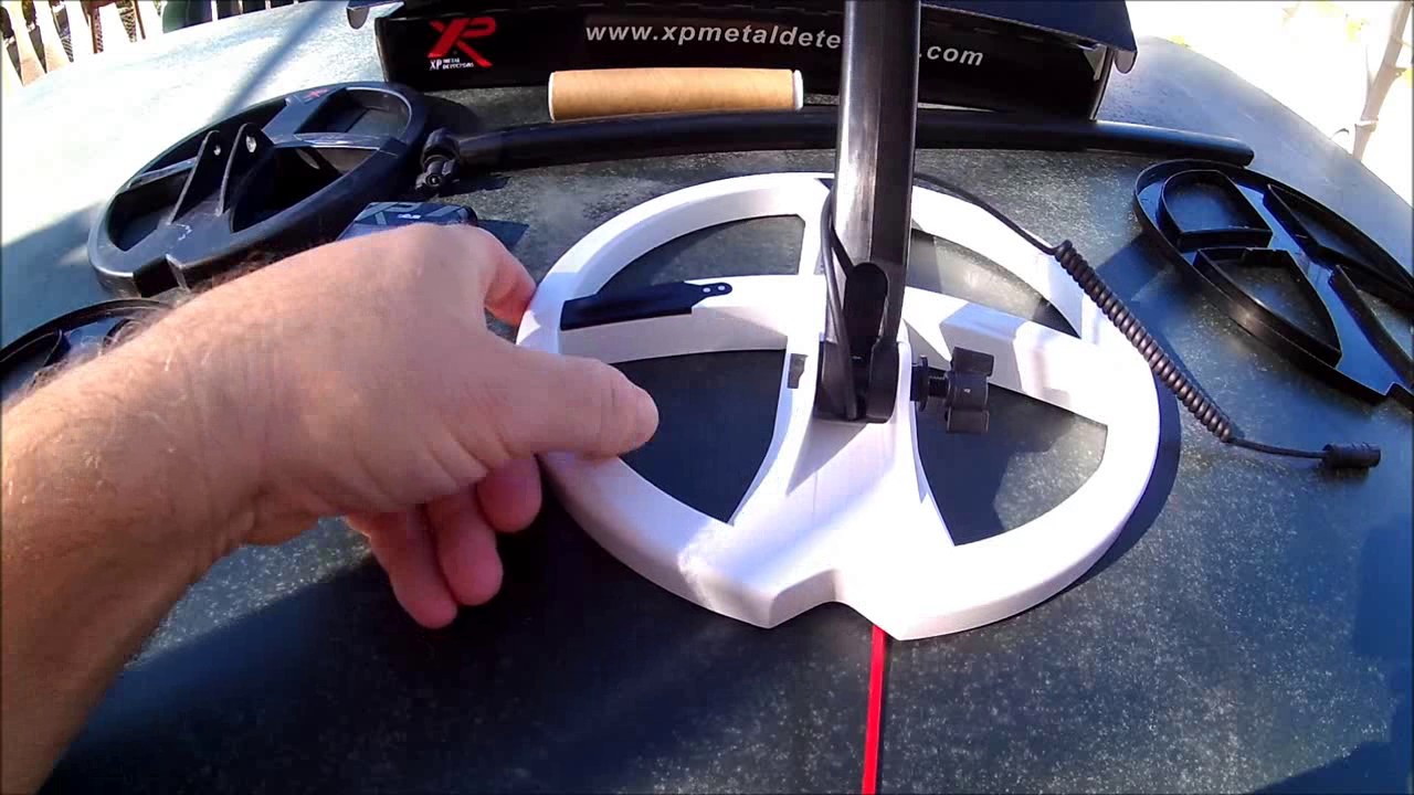 XP DEUS - Nuevo Plato HF 22cm montaje con su nueva barra inferior
