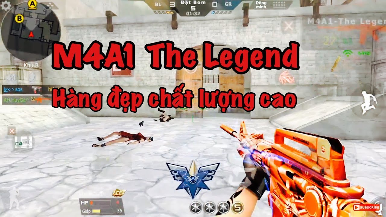 CrossFire Legend: M4A1 THE LEGEND// LÊN BỜ XUỐNG RUỘNG VỚI TMP TS