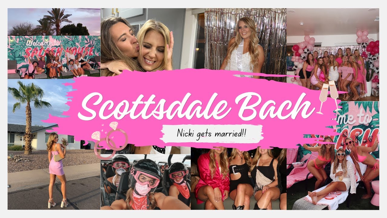 BACHELORETTE PARTY IN SCOTTSDALE ARIZONA | ATV's, Hibachi Chef, Pool Party, Clubs & more