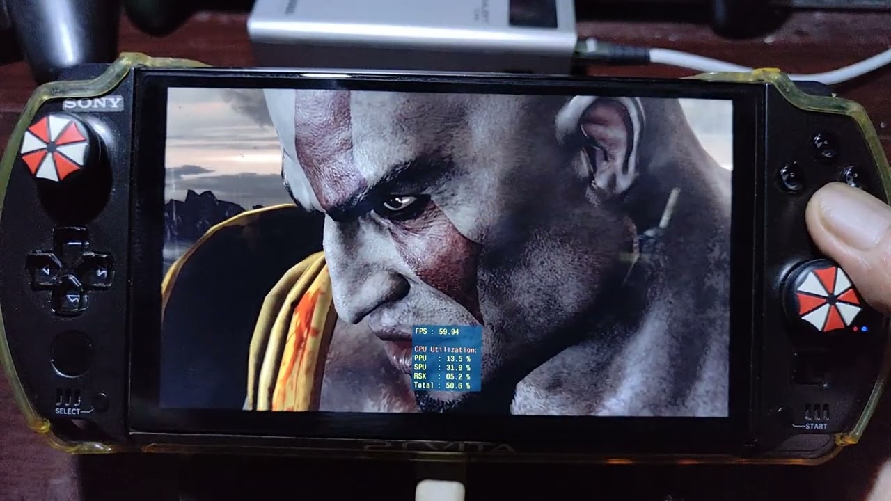 TEST ALL GOD OF WAR GAME ON not A PS VITA