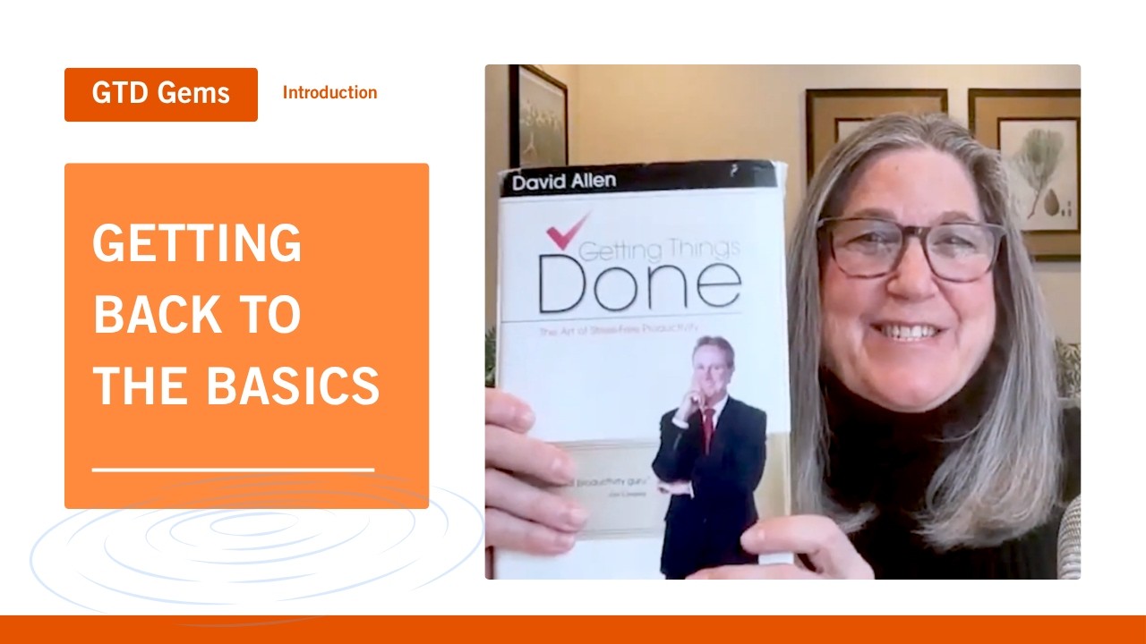 Returning to the GTD Books | GTD Gems