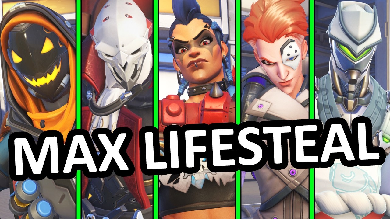Мы купили ТОЛЬКО предметы с эффектом LIFESTEELA в Overwatch Stadium