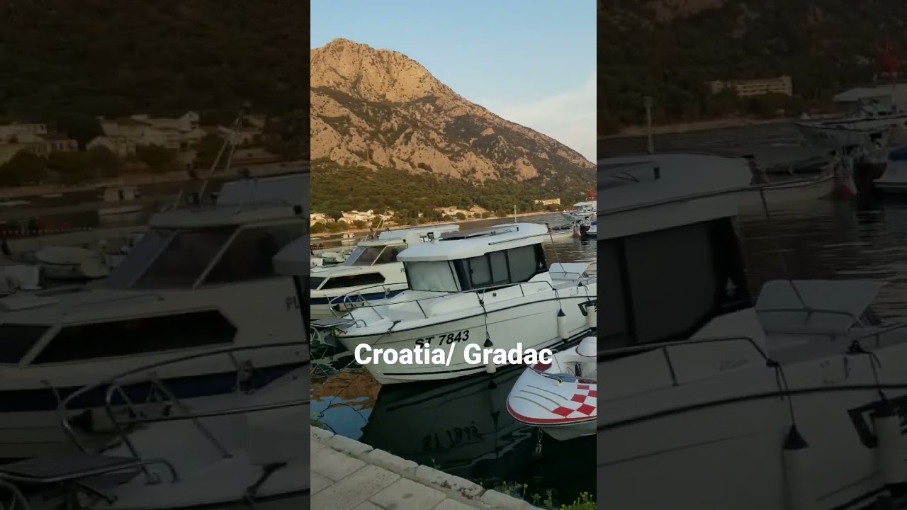 Хорватия/ Градац 2022/ Gradac/ Croatia/ Travel