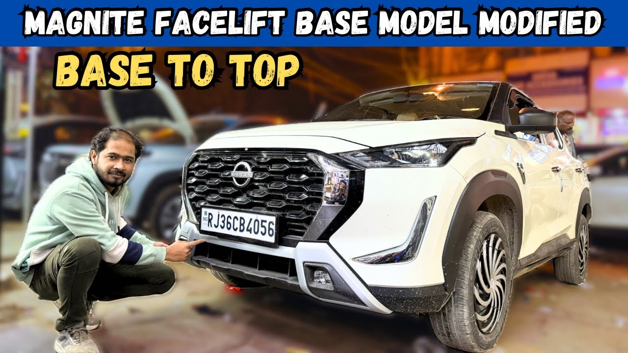 2025 MAGNITE FACELIFT VISIA BASE MODEL MODIFIED🔥MAGNITE MODIFIED BASE TO TOP🔥MAGNITE MODIFICATION🔥