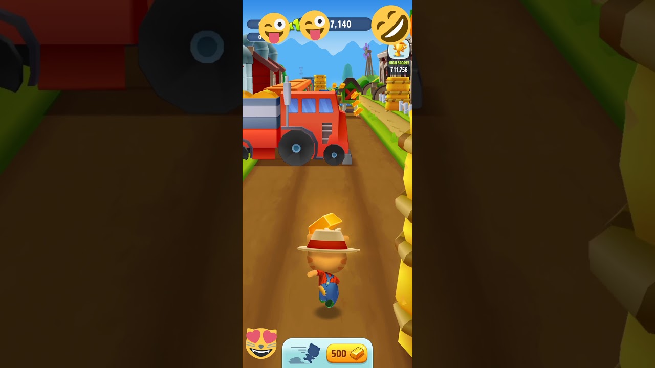 Talking Tom Gold Run 🤪/ Funny Fails Talking Tom Gold Run All House #Shorts