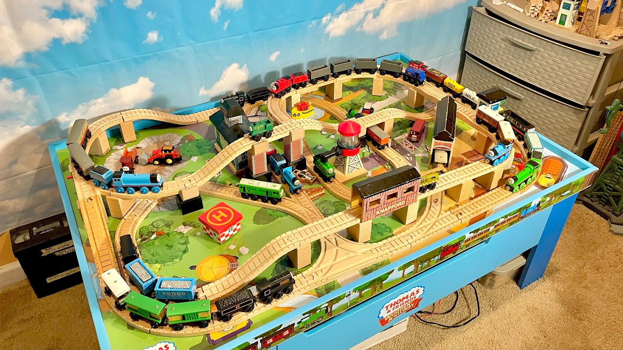 Thomas Wooden Railway Layout - May 2024
