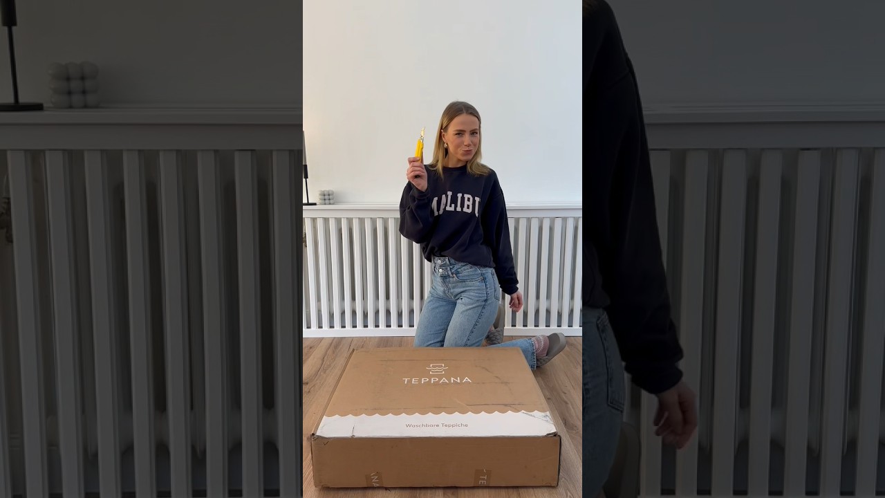 HEUTE IST EIN PAKET VON TEPPANA ANGEKOMMEN😍#haus #makeover #renovierung #diy #umbau #home #interior