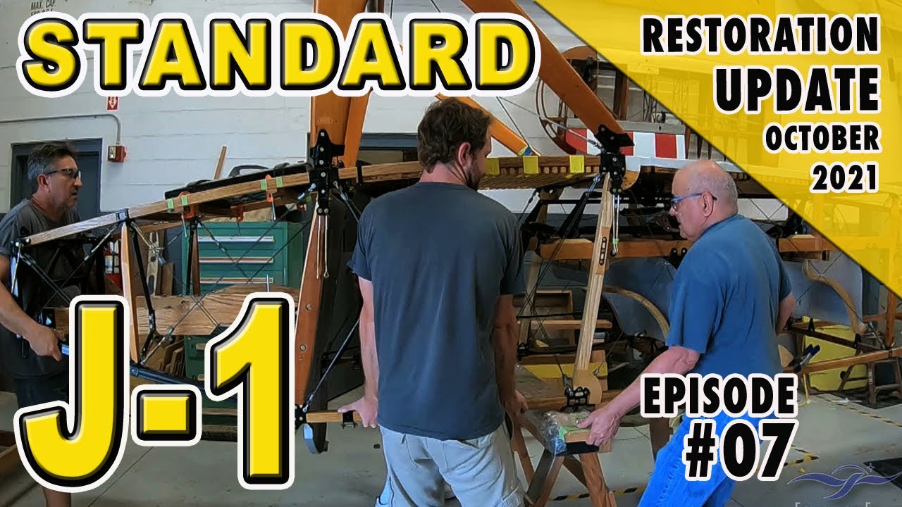Waldo Pepper Standard J-1 - Restoration Update #07 - October 2021 - Fuselage Comes Out of Jig