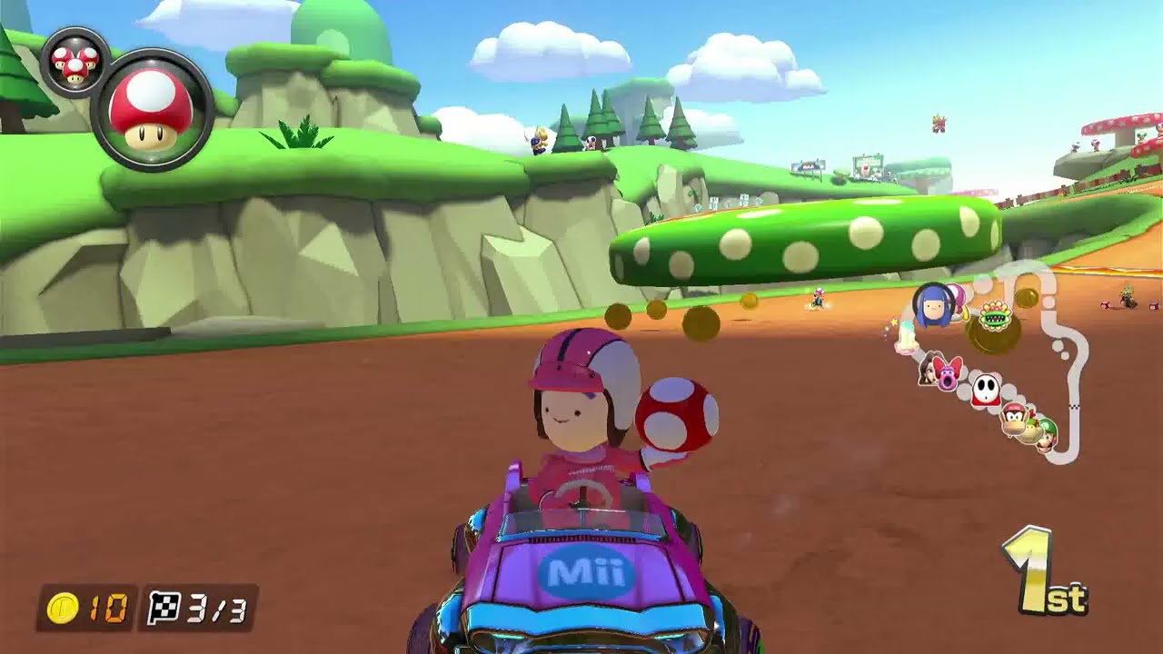Mario Kart 8 Deluxe with Dawn from 