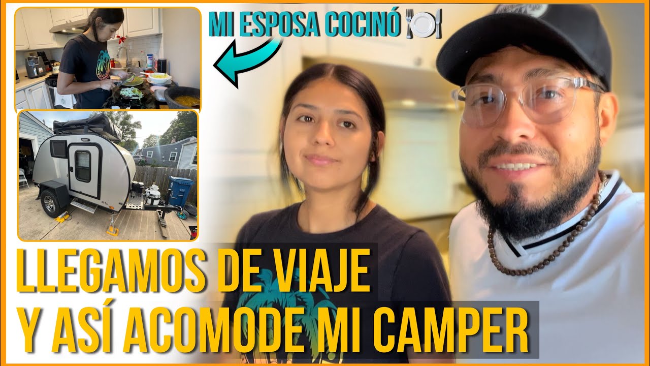 Así llegó mi Teardrop Camper del Viaje a Florida 😱 ¿Cuánto me Costo mi Camper? Nos gusto? La Verdad