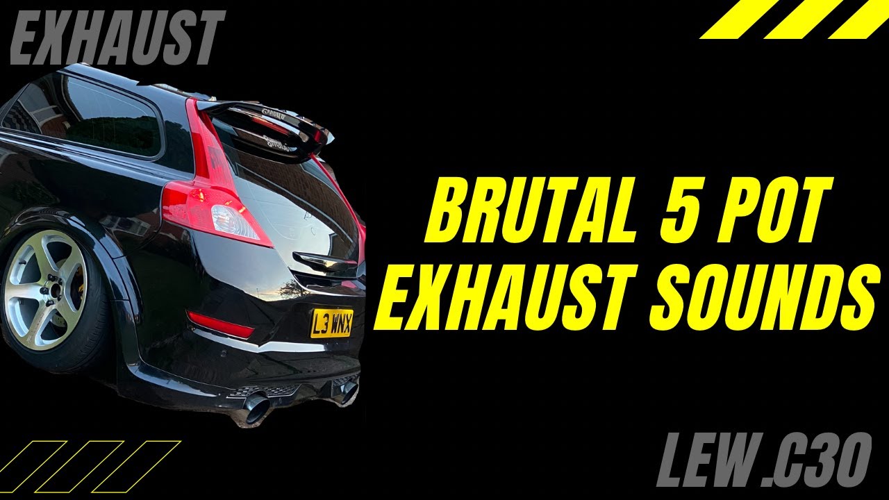volvo c30 exhaust - D3 no DPF Straight pipe