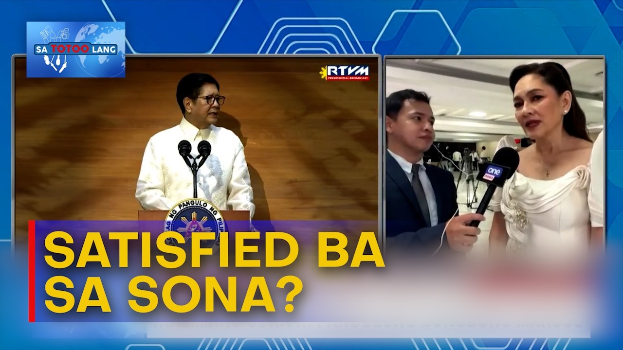 Sen. Risa Hontiveros, satisfied ba sa SONA? | Sa Totoo Lang