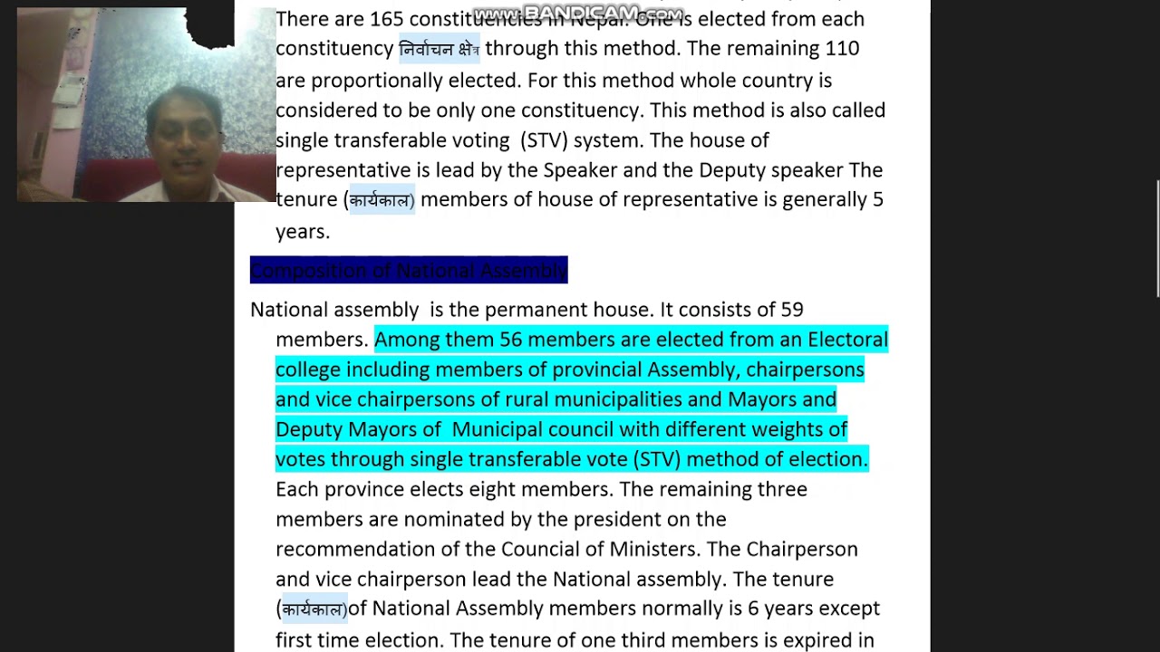 Federal legislature of Nepal