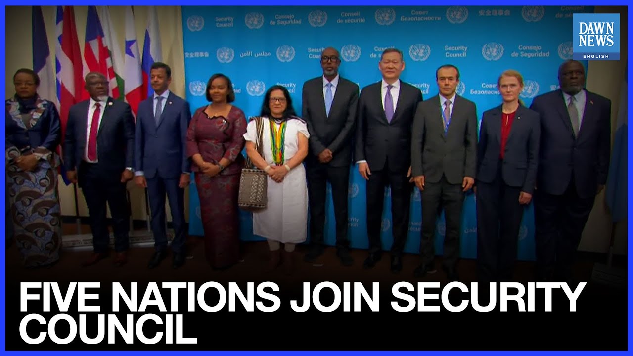 UN Security Council Welcomes Five New Non-Permanent Members for 2026&ndash;27