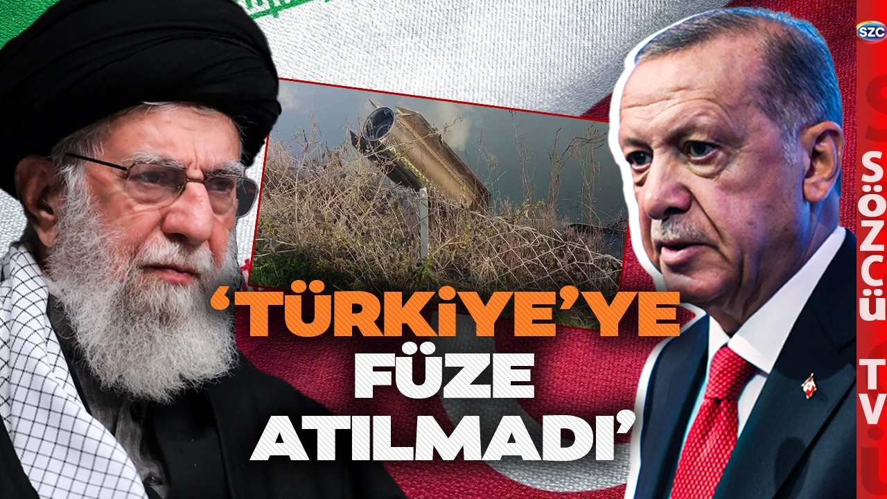 Hatay'a Füze Parçası Düşmüştü! İran'dan İlk Açıklama! Türkiye'ye Saldırıyı Reddetti! 'BİZ ATMADIK!'