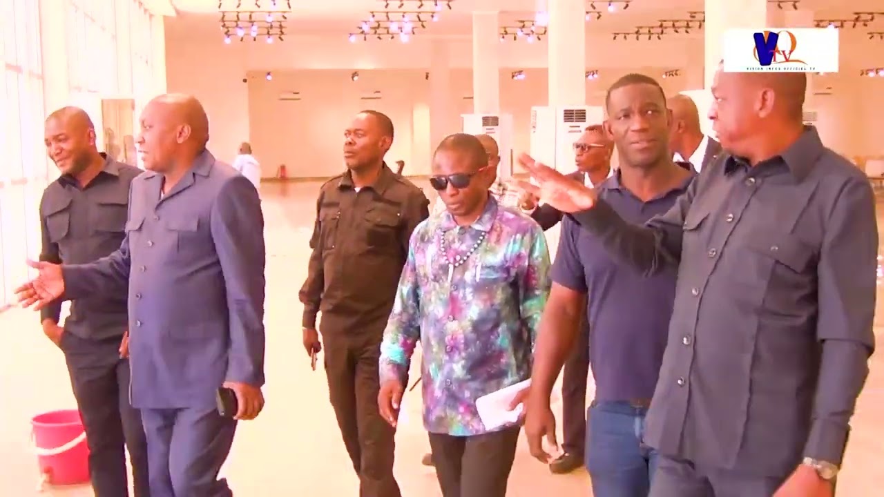 Daniel Igali et vicent AKA ont bouclé avec succès la visite des installations sportives à Kinshasa.