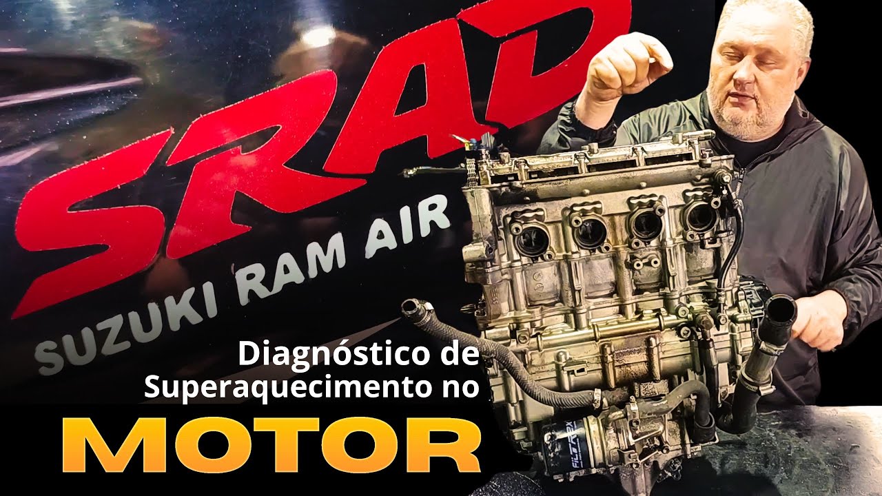ISSO o SENAI NÃO te ENSINOU - O Motor da SRAD-750 como você NUNCA VIU ! Técnica avançada de diagnóst