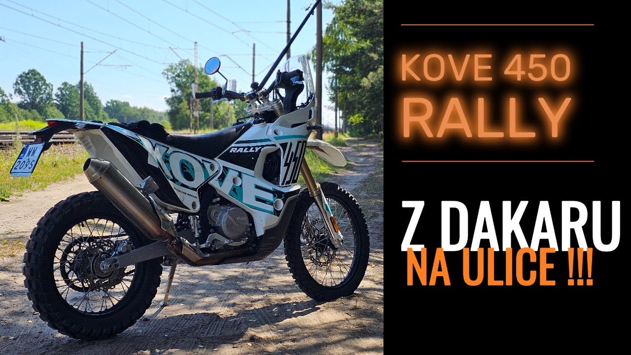 Kove 450 Rally to motocykl gotowy na rajd Dakar !