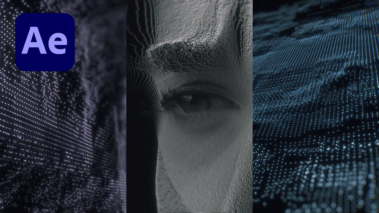 After Effects: Abstract Particles & Grids (No 3rd Party Plugins)