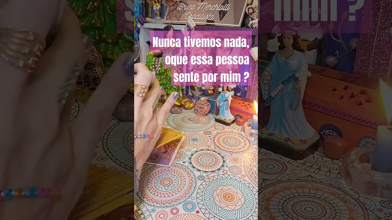 🫢NUNCA TIVEMOS NADA OQUE ESSA PESSOA SENTE POR MIM?#tarot#amor#tarotreading