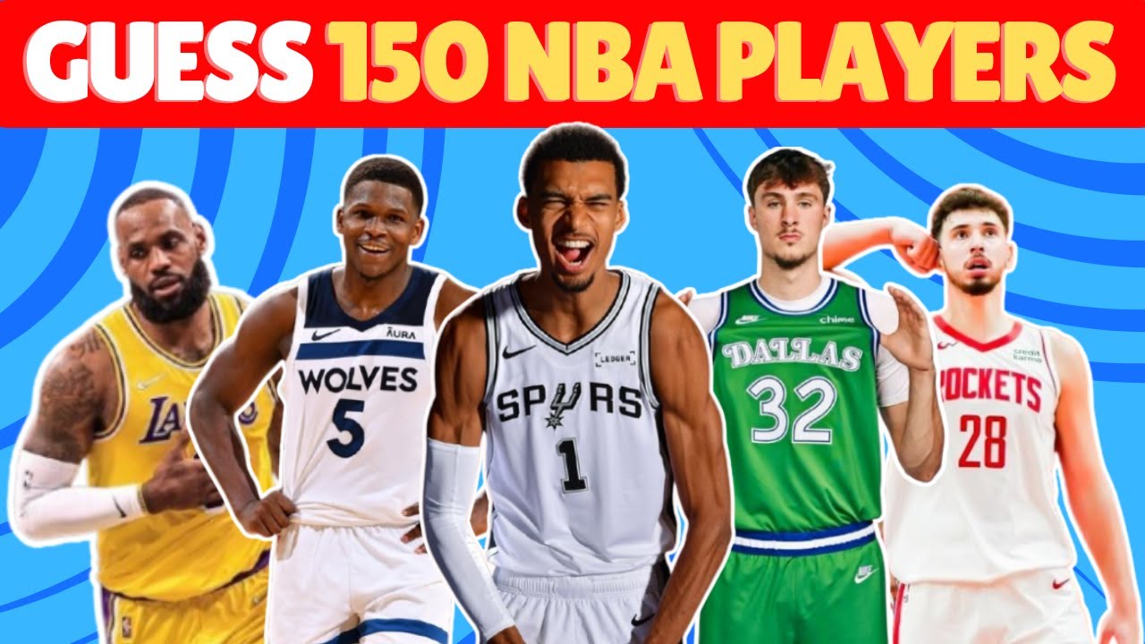 НЕВОЗМОЖНАЯ викторина НБА! 🏀 Угадай 150 игроков