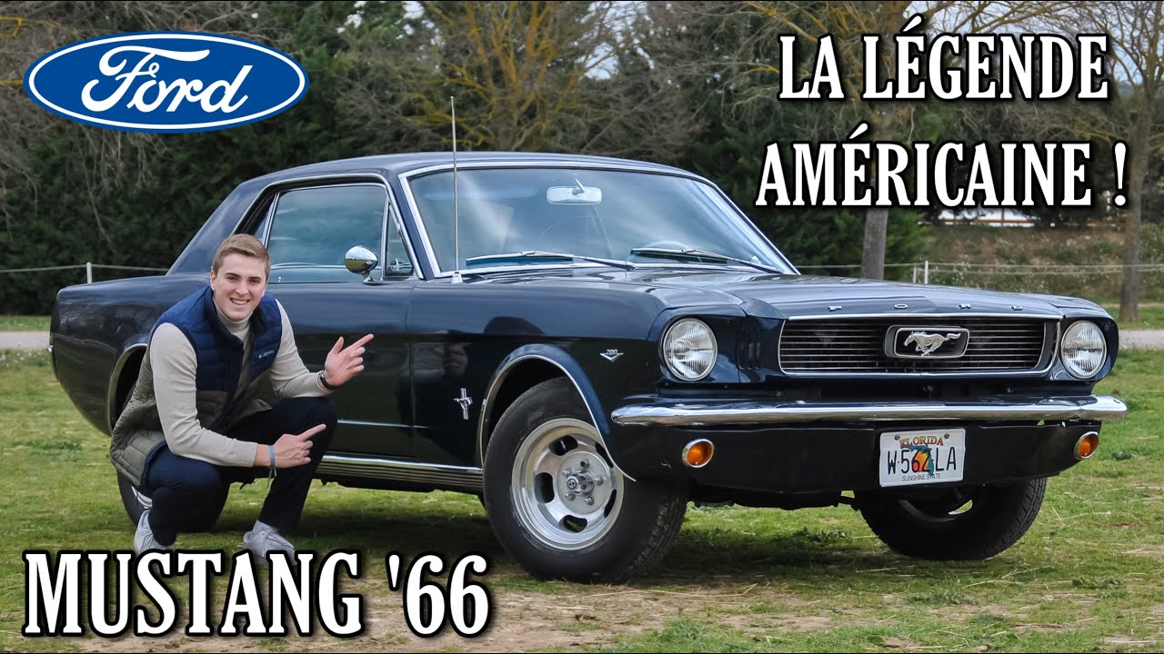 ESSAI - FORD MUSTANG V8 1966 : LA LÉGENDE AMÉRICAINE !