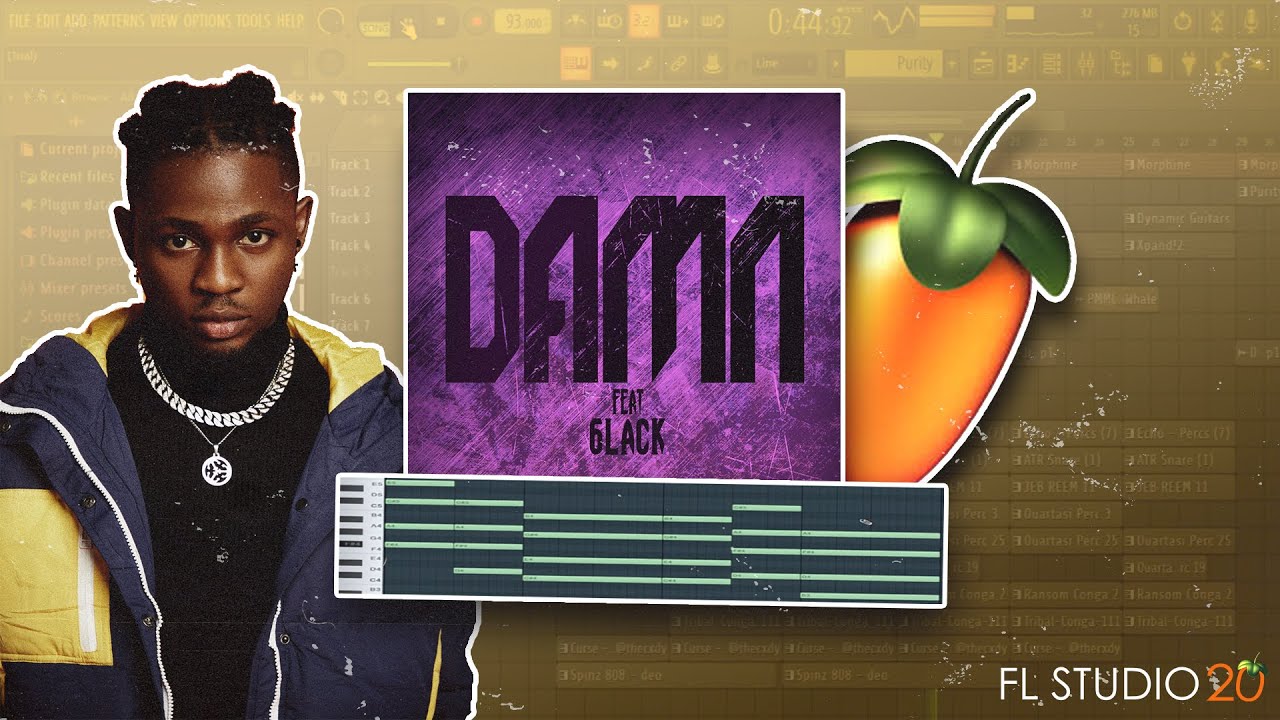 How to make a RnB influenced Afro beat for Omah lay x 6lack in fl studio