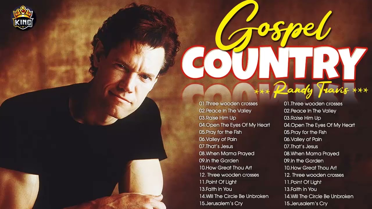 Randy Travis Gospel Greatest Hits Classic Country Songs - Best of Randy Travis Gospel Songs Playlist
