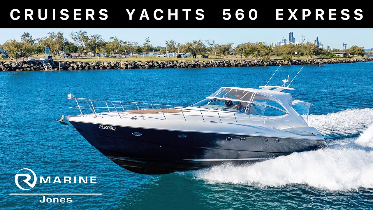 FOR SALE: Cruisers Yachts 560 Express Walkthrough