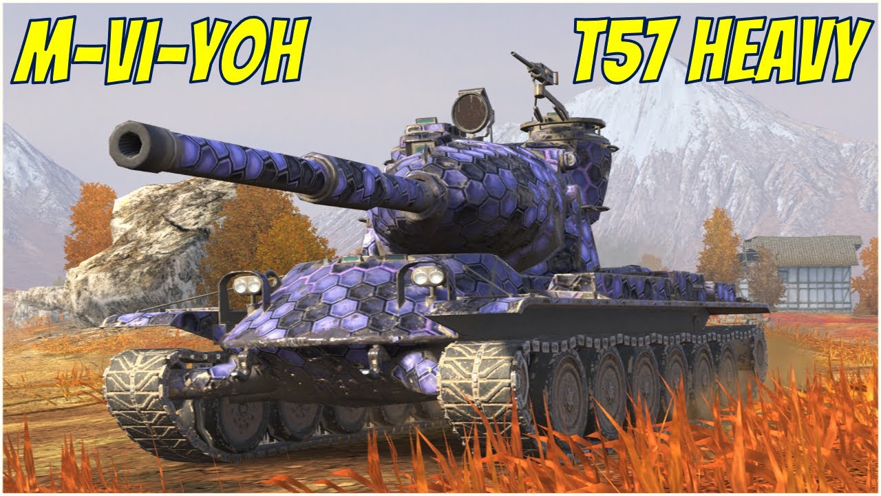 M-VI-Yoh & T57 Heavy ● WoT Blitz