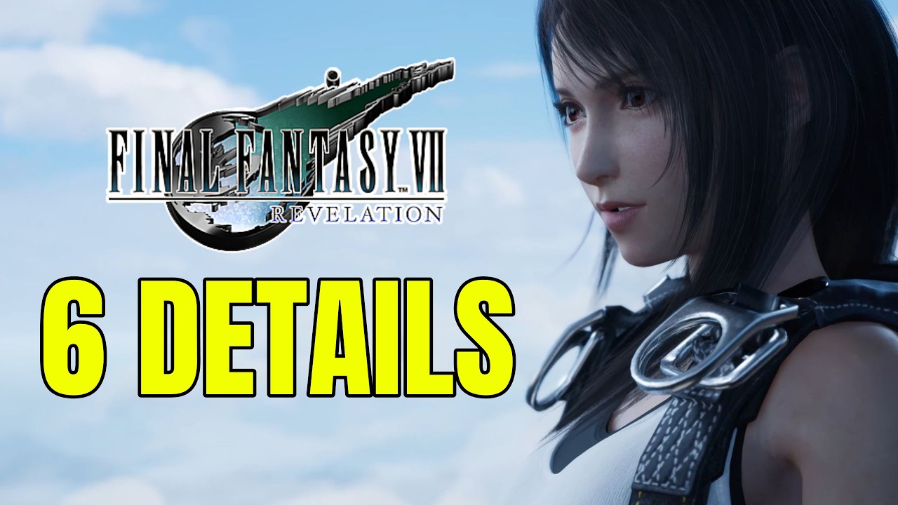 О Final Fantasy 7 Rebirth появилось ОЧЕНЬ МНОГО новостей | 6 интересных деталей