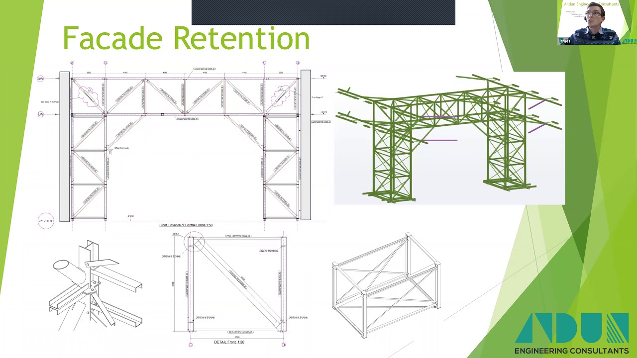 Facade Retention & Bridge Propping Using Modular Fabricated Steel