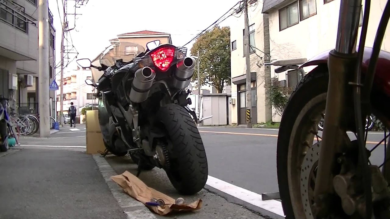 VFR800 leo vince put off silencer　レオビンチ　サイレンサーなし