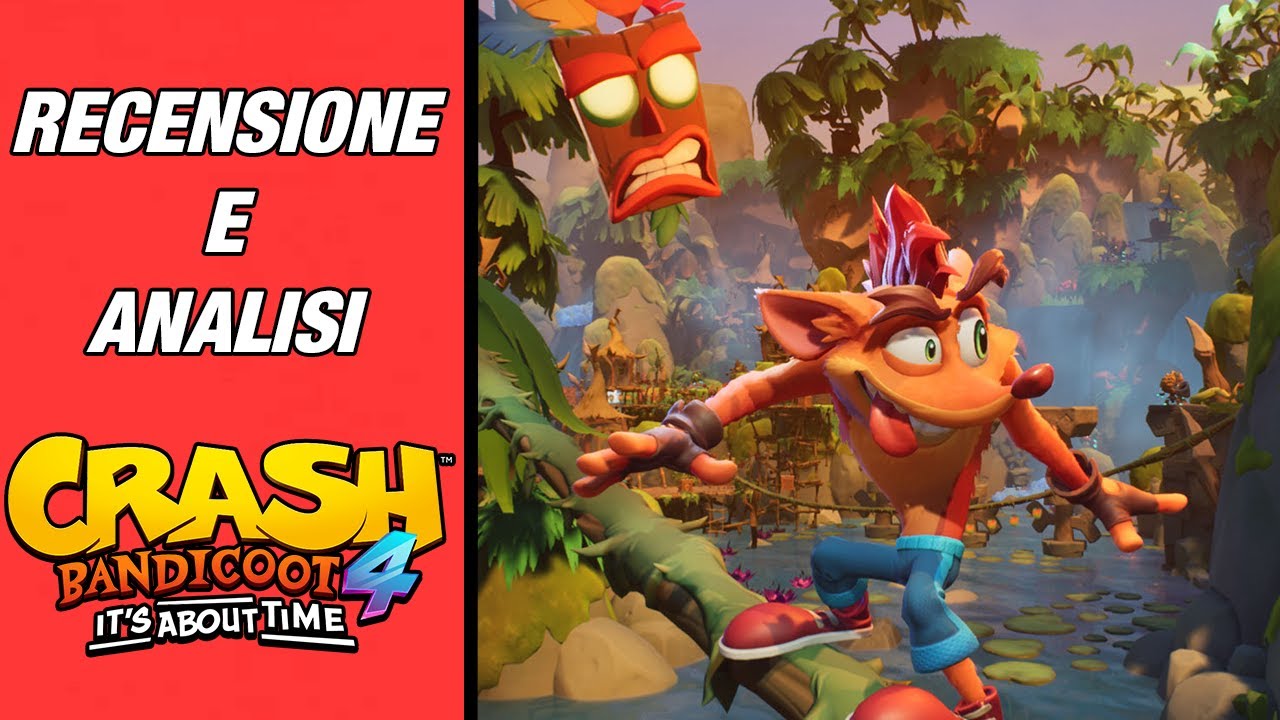 CRASH BANDICOOT 4 IT'S ABOUT TIME - Recensione e analisi con VOTO