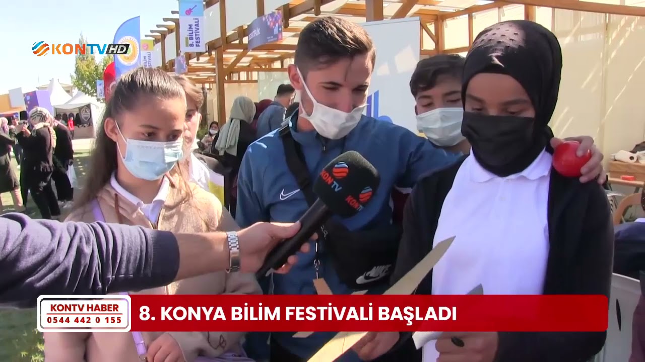 8. Konya Bilim Festivali başladı