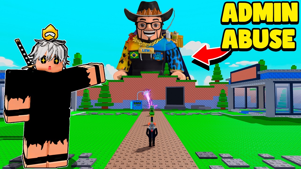 PRIMEIRA VEZ NO LABORATÓRIO DE BRAINROT E PARTICIPEI DE UM ADMIN ABUSE COM O LUAN!!😱❄️
