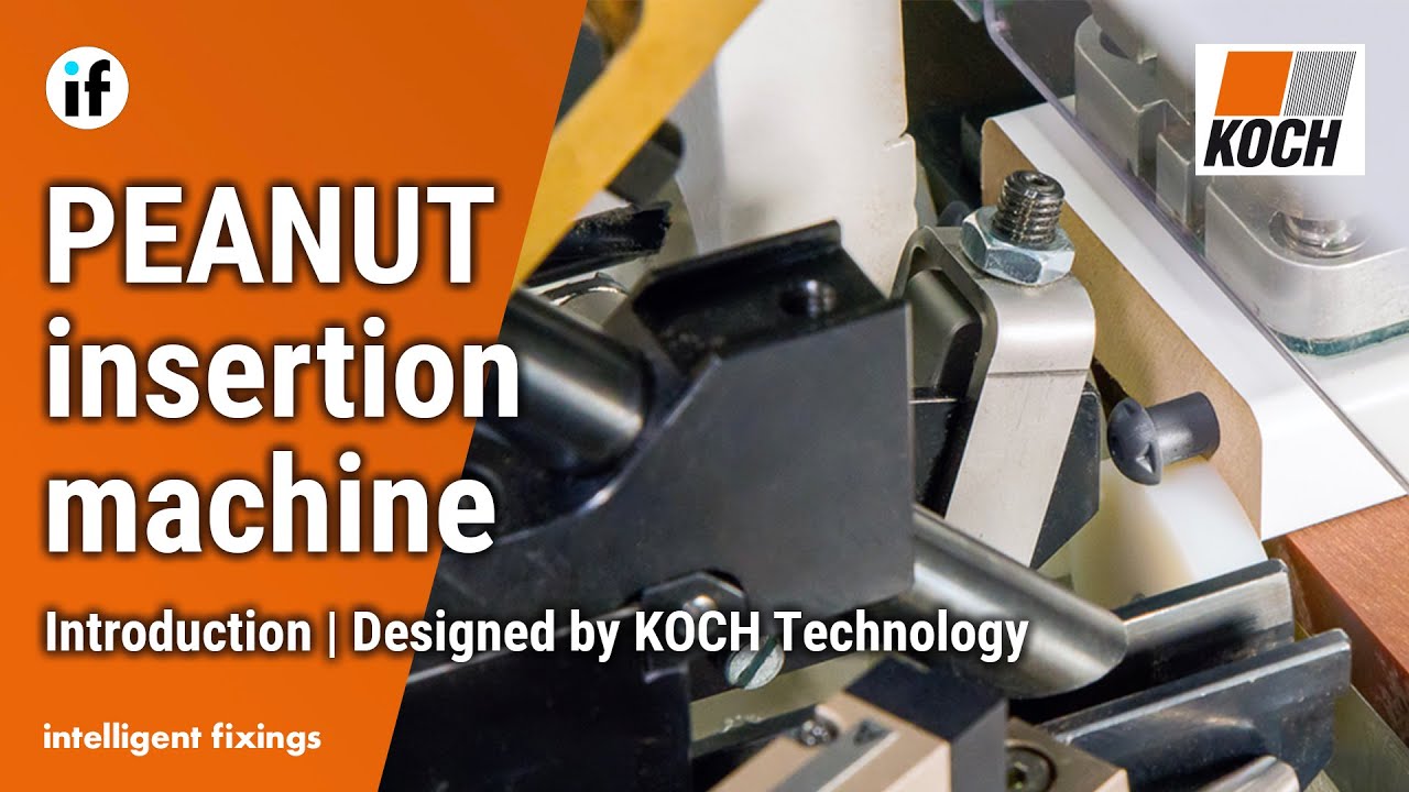 NEW PEANUT Insertion Machine | Introduction | Designed by KOCH