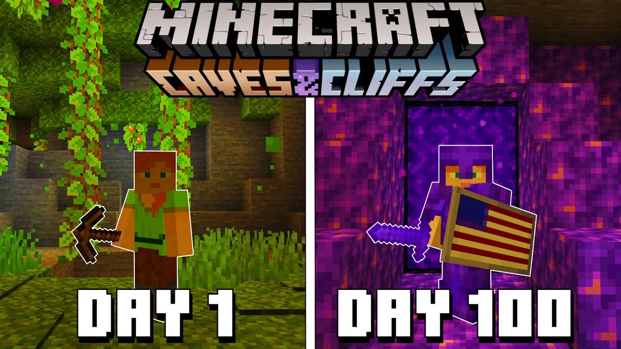 I Spent 100 Days in 1.18 Minecraft... Here's What Happened