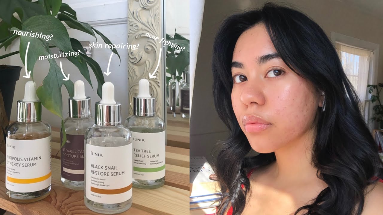 I used iUNIK serums for 2 months... here are my thoughts 💭