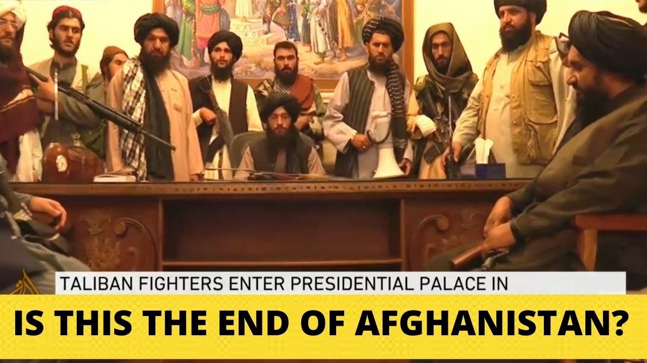 WATCH How Taliban Settles in Presidential Palace In Kabul