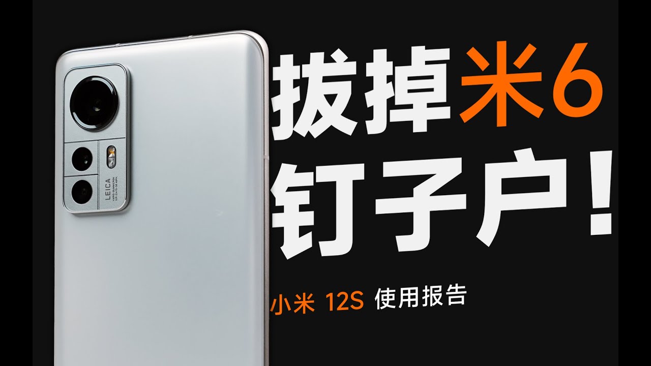 「花生」拔掉小米6钉子户！小屏旗舰党有救了/小米12S使用报告